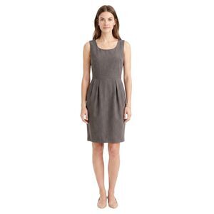 Calvin Klein Sleeveless Gray A-line Midi Dress